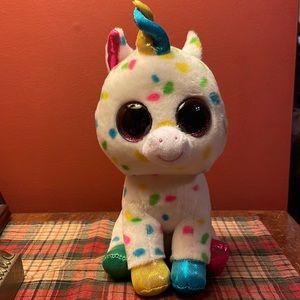 Medium Sized Sprinkled Unicorn Beany Boo